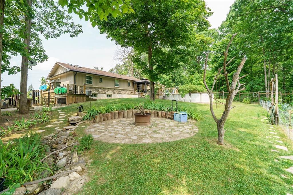 920 Highway 56, York, ON - Outdoor With Backyard