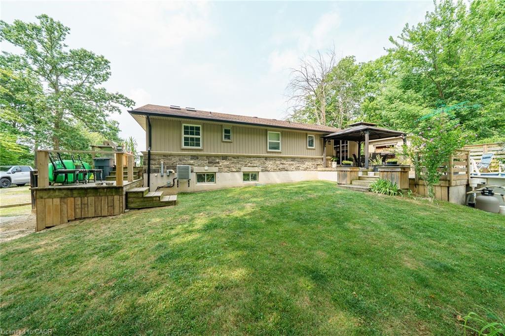 920 Highway 56, York, ON - Outdoor With Deck Patio Veranda With Backyard