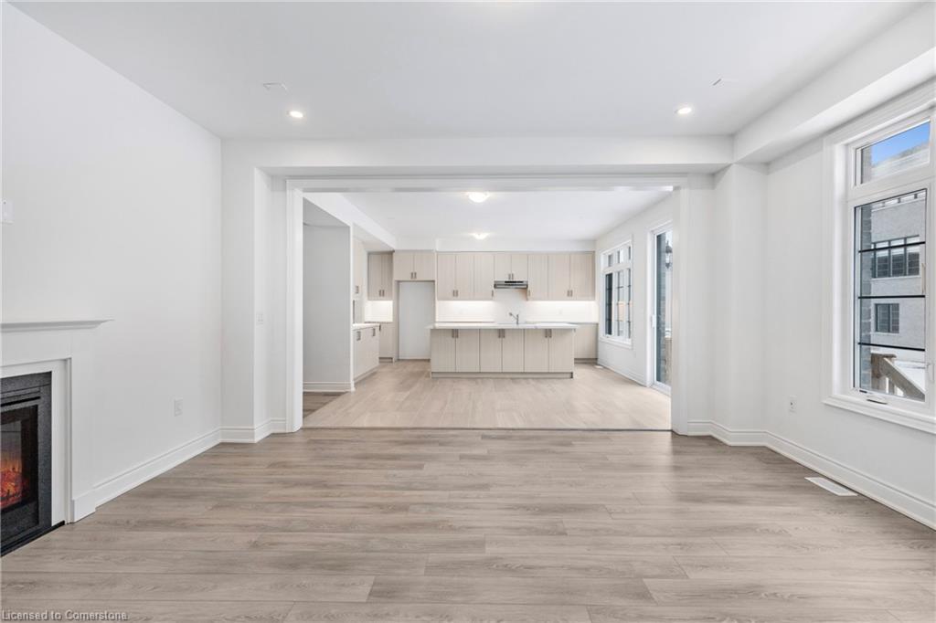 59 Cunningham Drive, Bradford West Gwillimbury, ON - Indoor With Fireplace