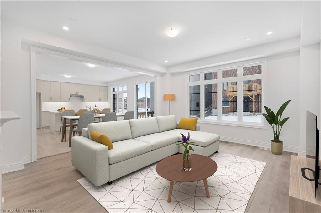 59 Cunningham Drive, Bradford West Gwillimbury, ON - Indoor Photo Showing Living Room