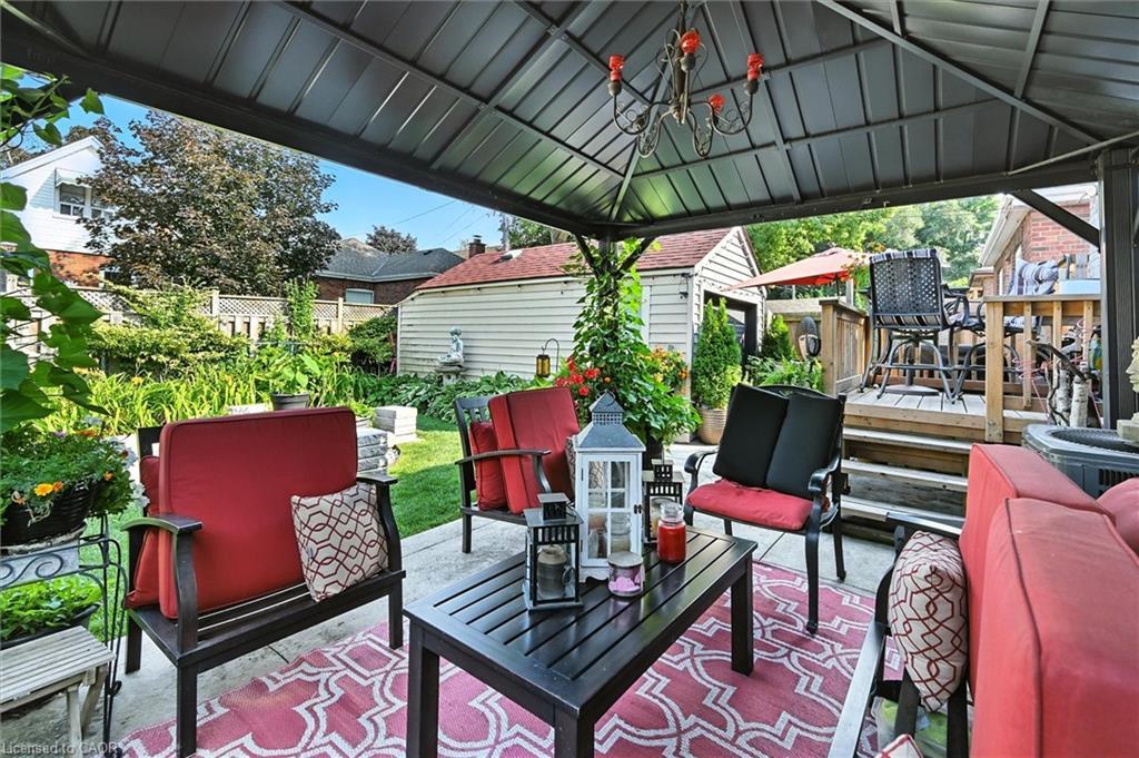 507 Upper James Street, Hamilton, ON - Outdoor With Deck Patio Veranda With Exterior