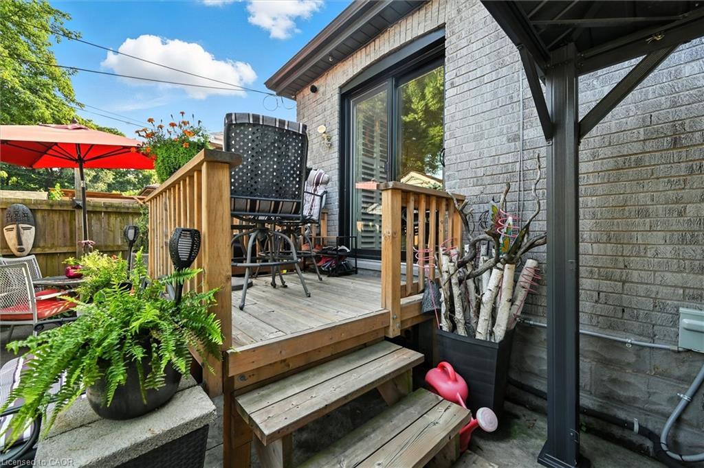 507 Upper James Street, Hamilton, ON - Outdoor With Deck Patio Veranda With Exterior