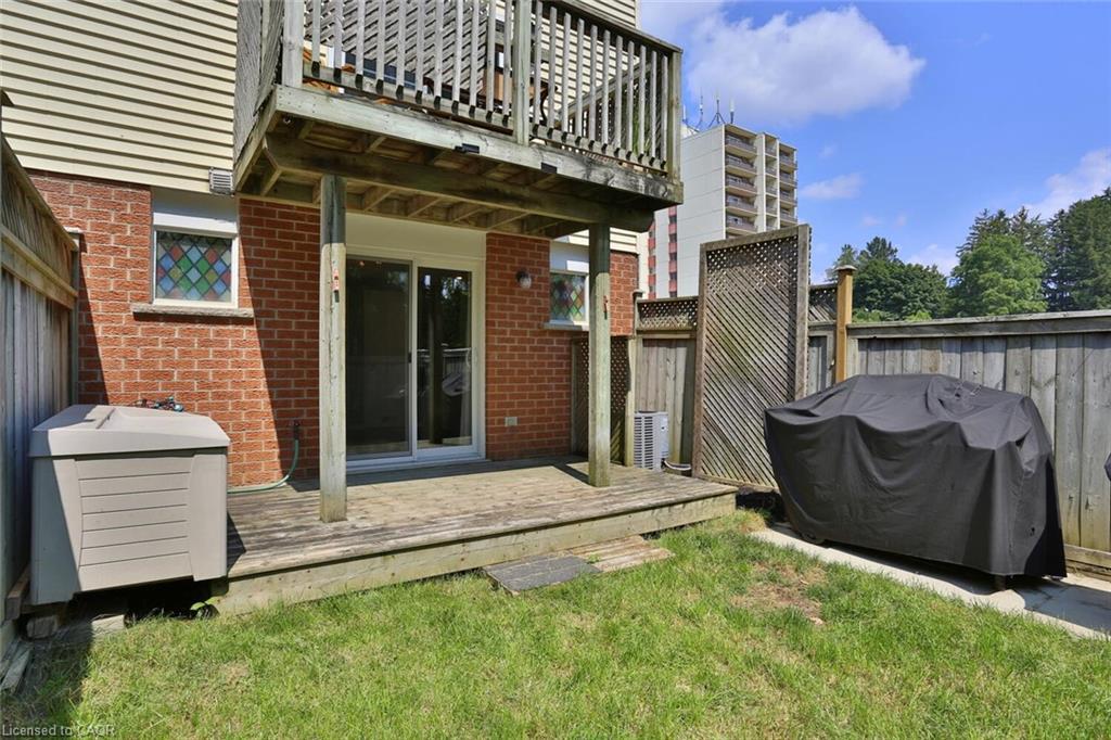 13-1085 Queens Boulevard, Kitchener, ON - Outdoor With Deck Patio Veranda With Exterior