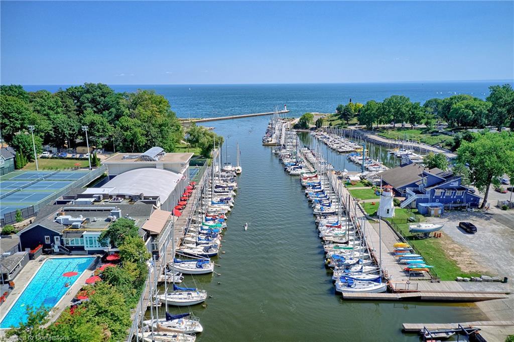 710-100 Lakeshore Road E, Oakville, ON - Outdoor With Body Of Water With View