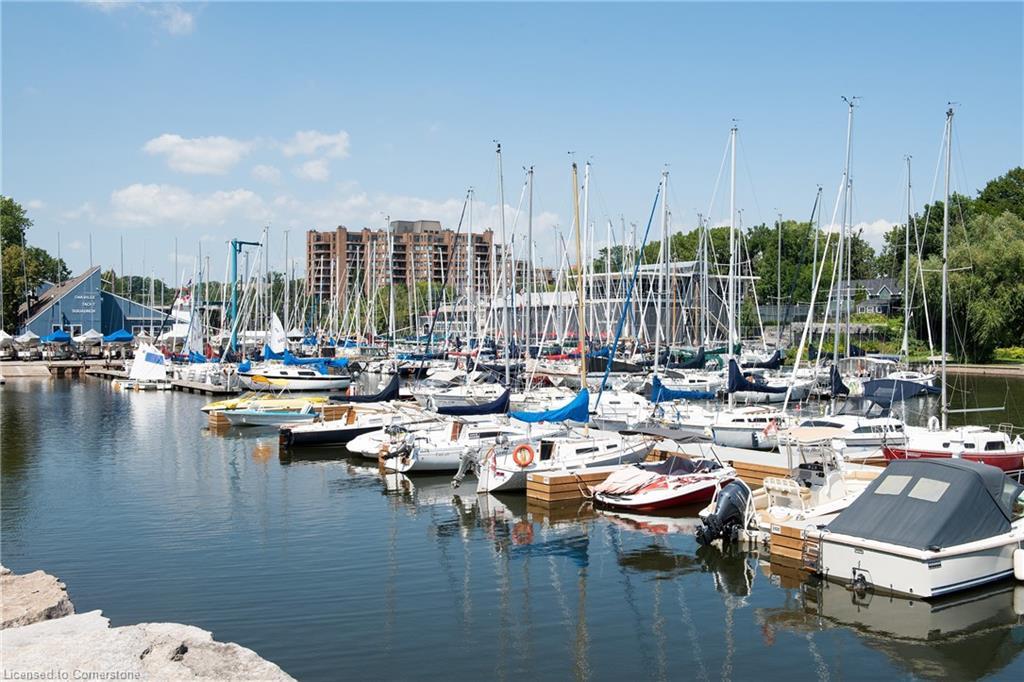 710-100 Lakeshore Road E, Oakville, ON - Outdoor With Body Of Water With View