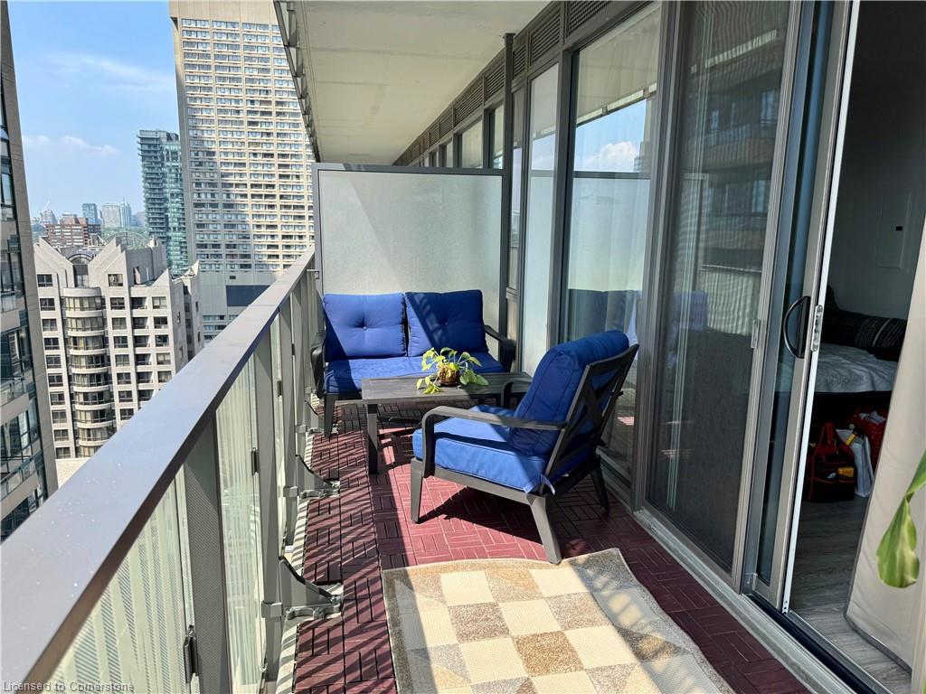 2206-42 Charles Street E, Toronto, ON - Outdoor With Balcony With Exterior
