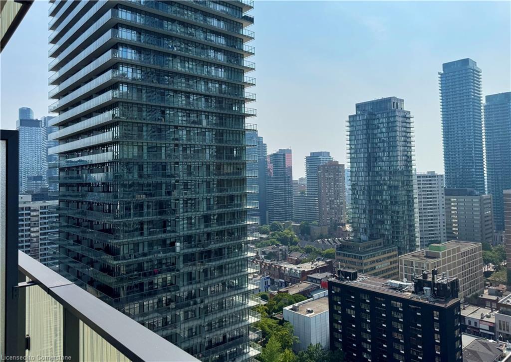 2206-42 Charles Street E, Toronto, ON - Outdoor With Balcony With Facade