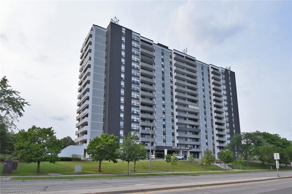 1610-2055 Upper Middle Road, Burlington, ON - Outdoor With Balcony With Facade