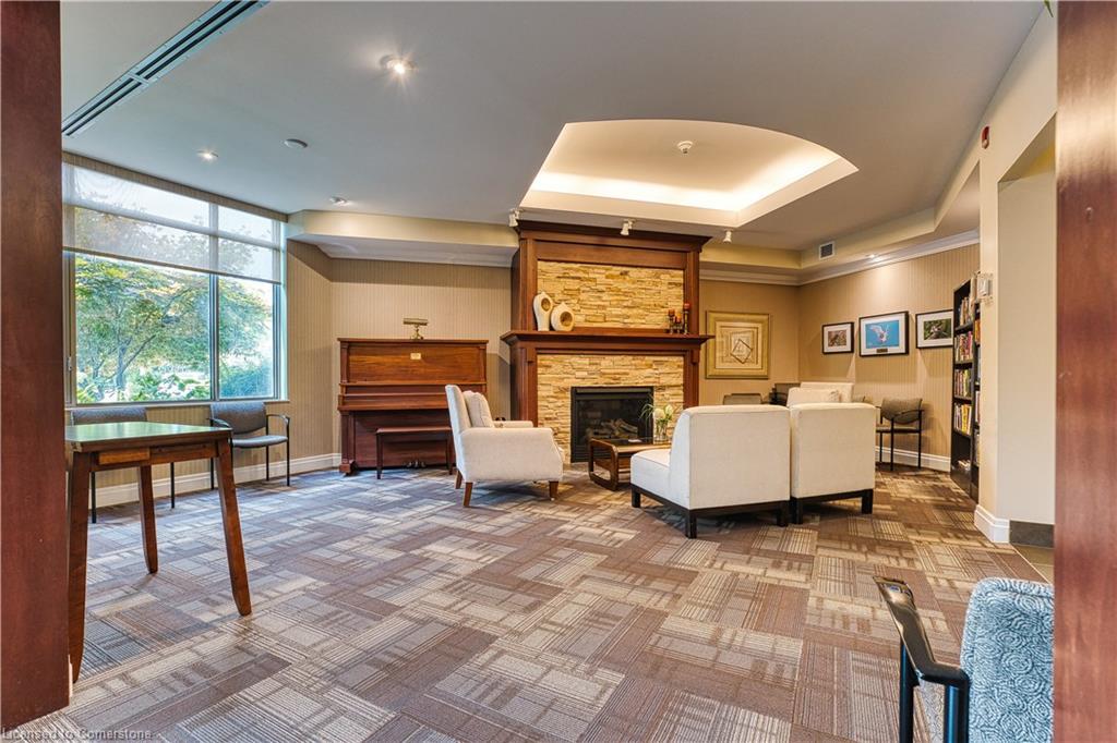 103-400 Romeo Street N, Stratford, ON - Indoor With Fireplace