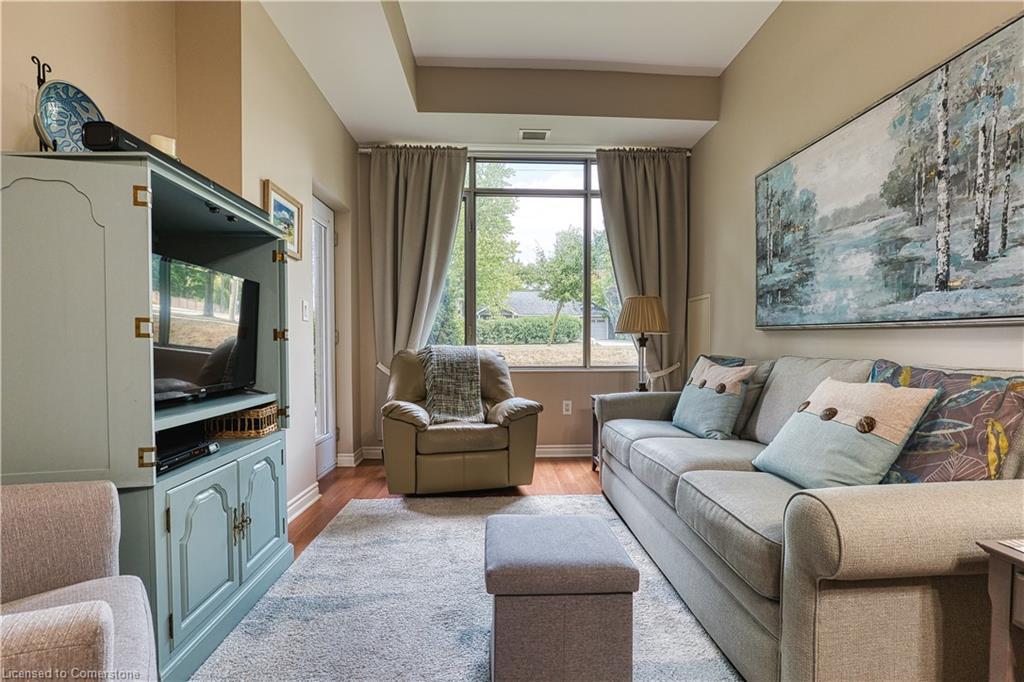 103-400 Romeo Street N, Stratford, ON - Indoor Photo Showing Living Room