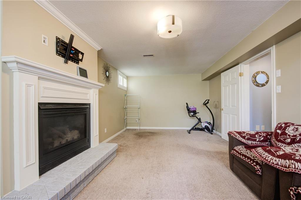 258 Saginaw Parkway, Cambridge, ON - Indoor With Fireplace
