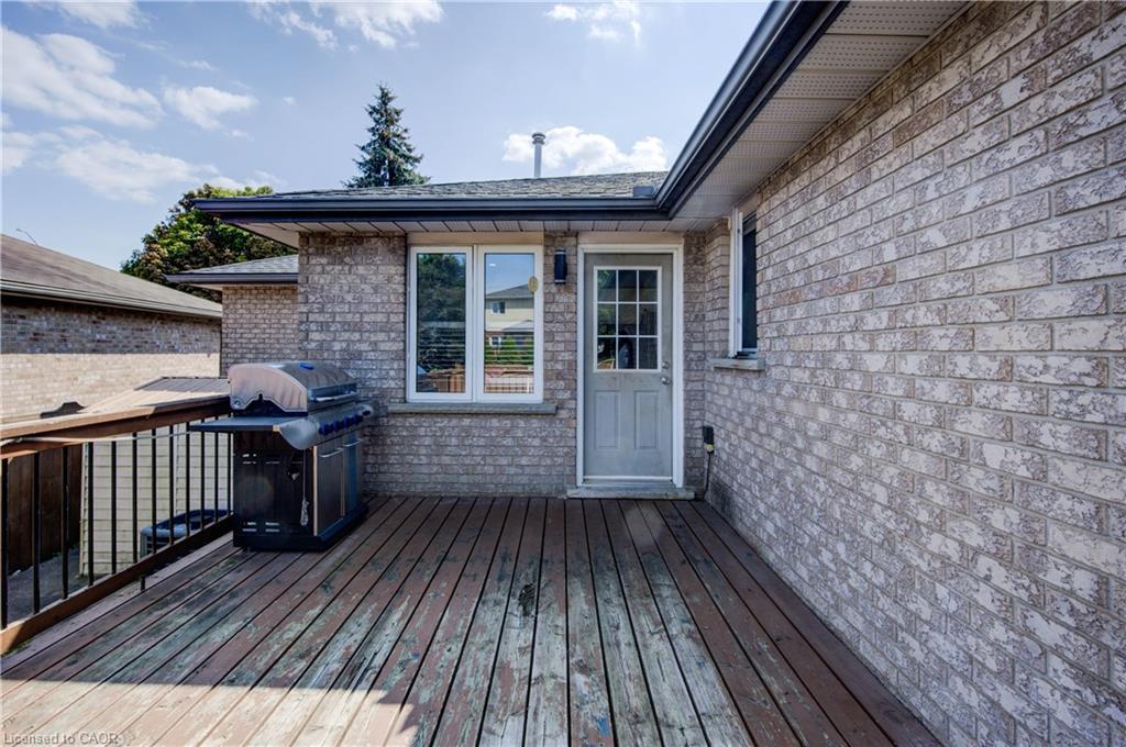 258 Saginaw Parkway, Cambridge, ON - Outdoor With Deck Patio Veranda With Exterior