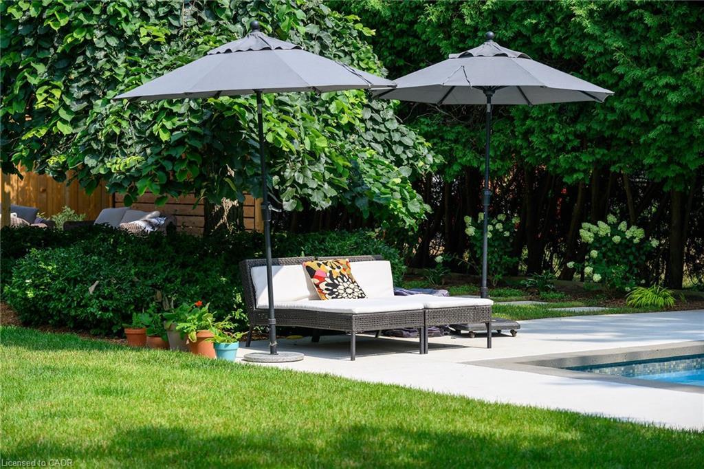 655 Gayne Boulevard, Burlington, ON - Outdoor With In Ground Pool With Backyard