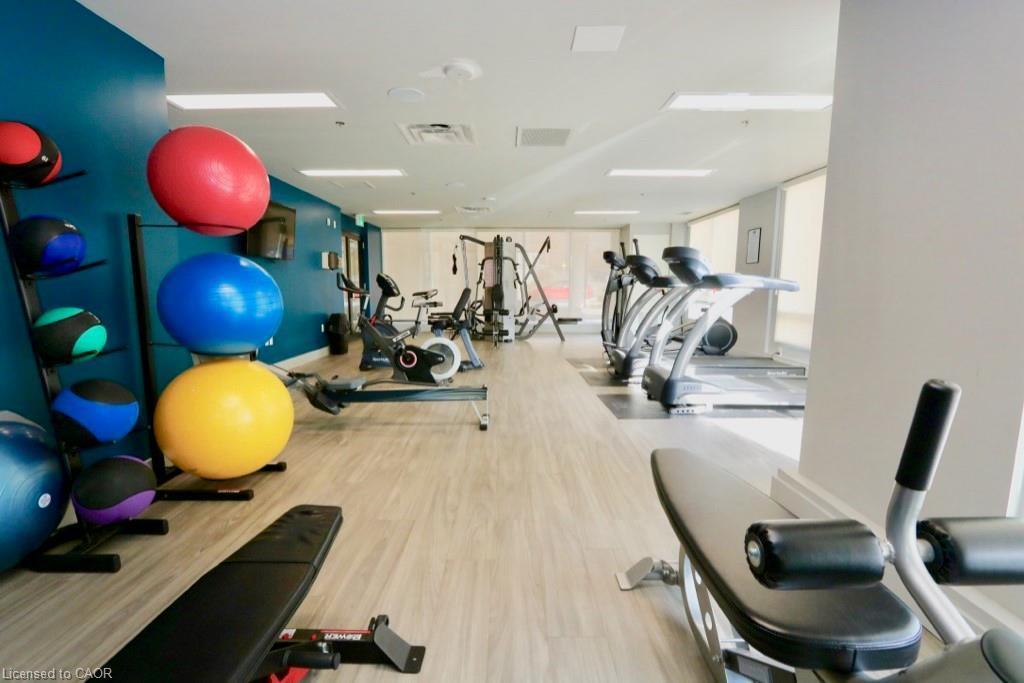 301-150 Water Street N, Cambridge, ON - Indoor Photo Showing Gym Room