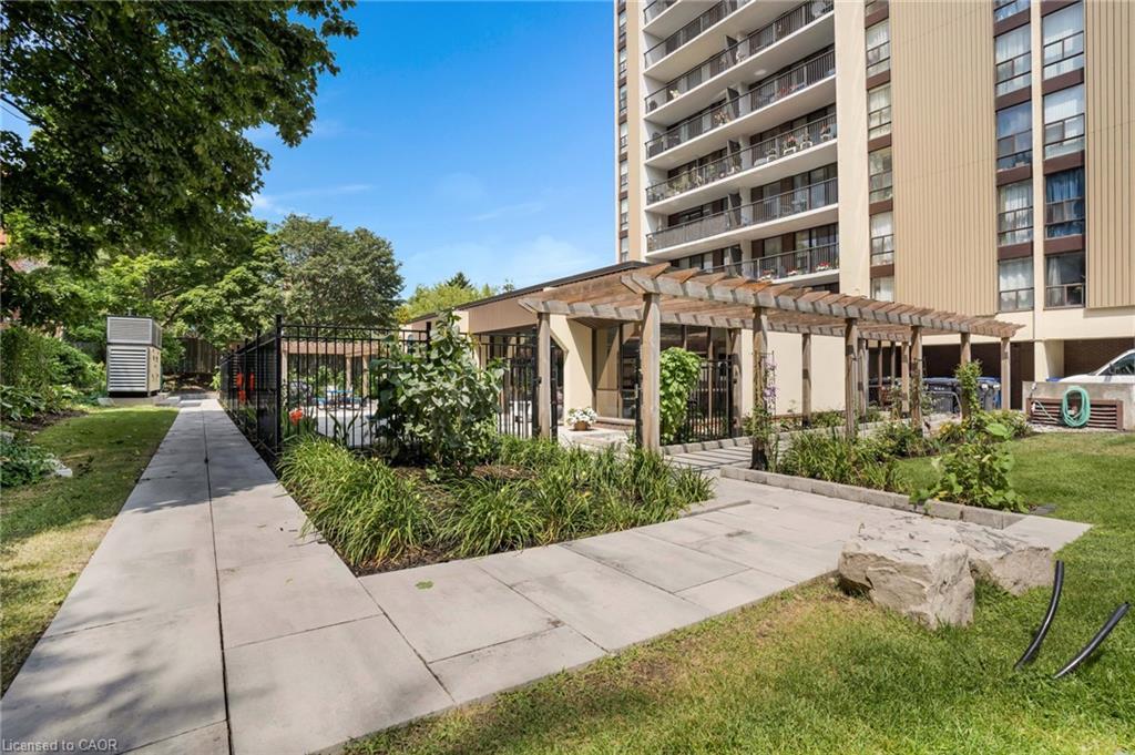 503-81 Church Street, Kitchener, ON - Outdoor With Balcony With Facade