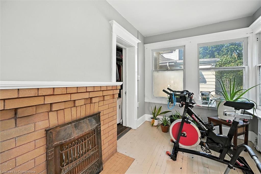 77 Proctor Boulevard, Hamilton, ON - Indoor With Fireplace