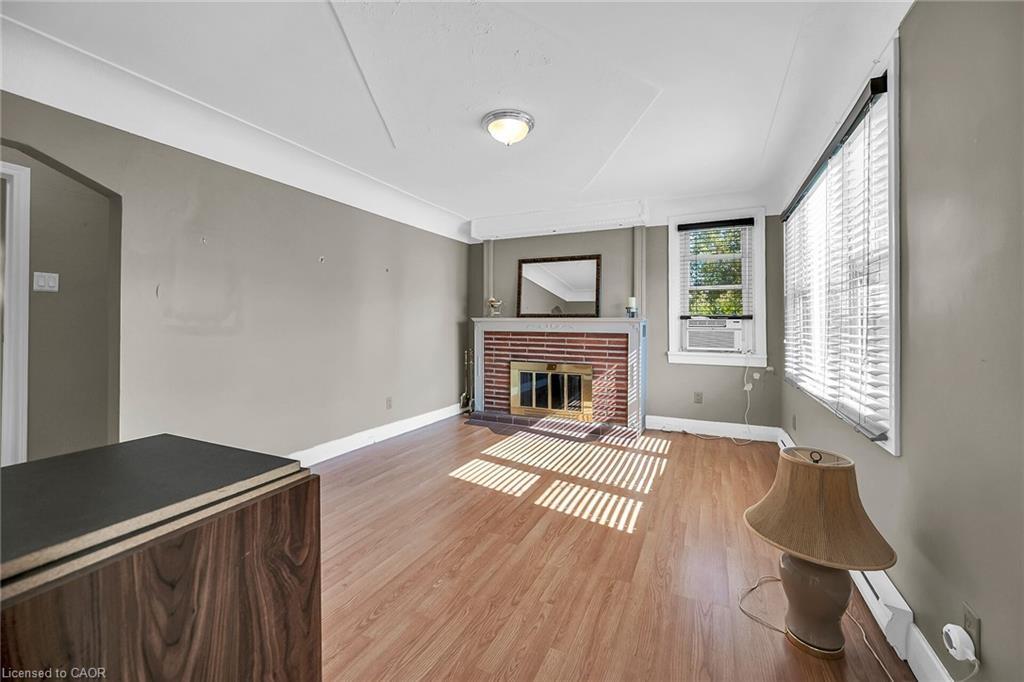 894 Garth Street, Hamilton, ON - Indoor Photo Showing Other Room With Fireplace