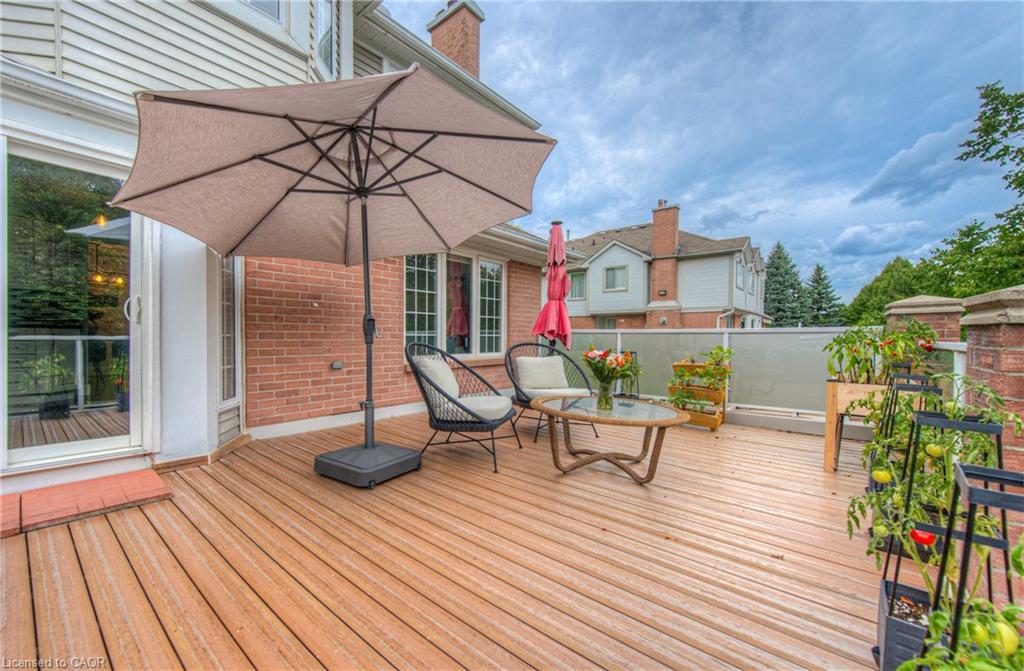 4-313 George Street N, Cambridge, ON - Outdoor With Deck Patio Veranda With Exterior