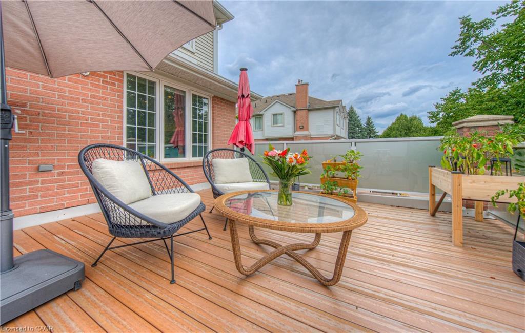 4-313 George Street N, Cambridge, ON - Outdoor With Deck Patio Veranda With Exterior