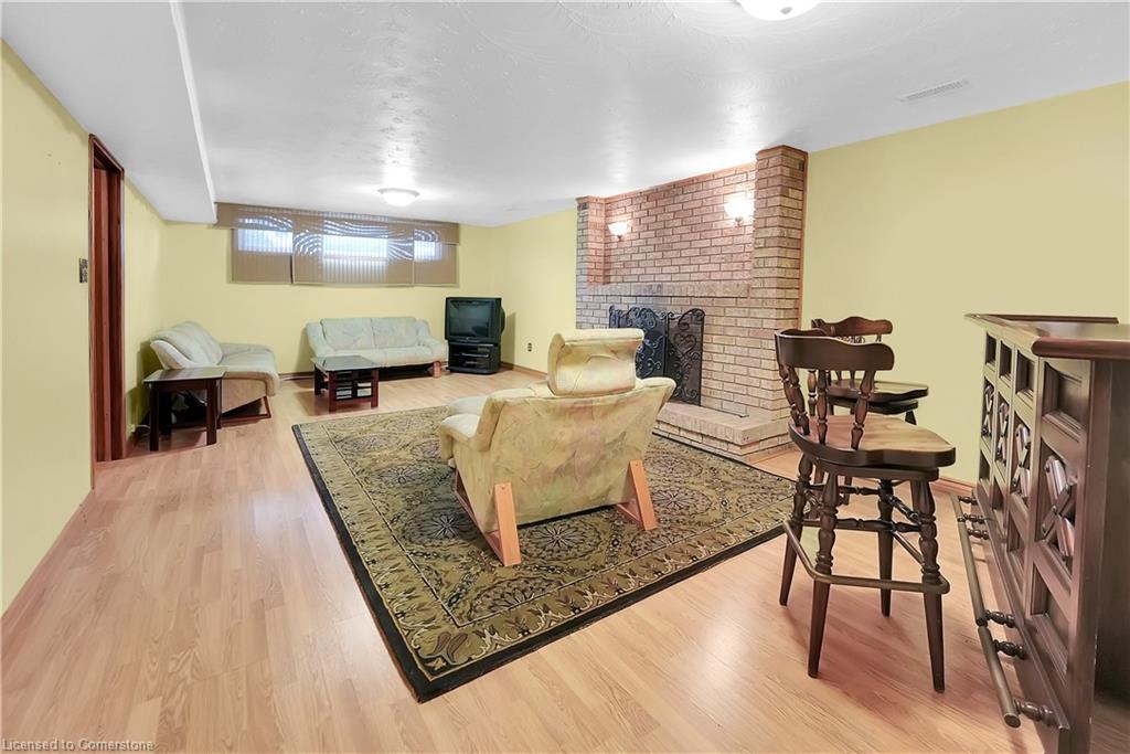 11 Pinard Street, Hamilton, ON - Indoor With Fireplace