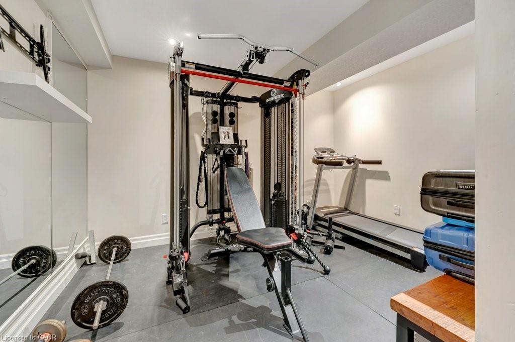 2616 Morrison Road, Cambridge, ON - Indoor Photo Showing Gym Room
