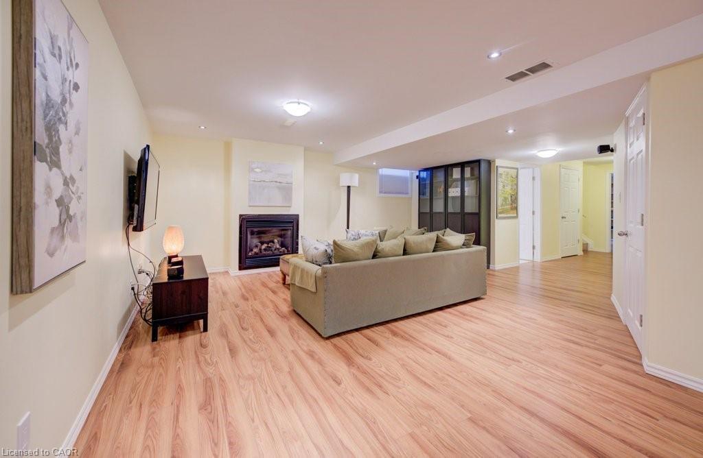 704 Shediac Crescent, Waterloo, ON - Indoor Photo Showing Other Room With Fireplace