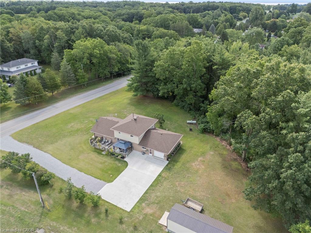 275 West Quarter Line, Forestville, ON - Outdoor With View