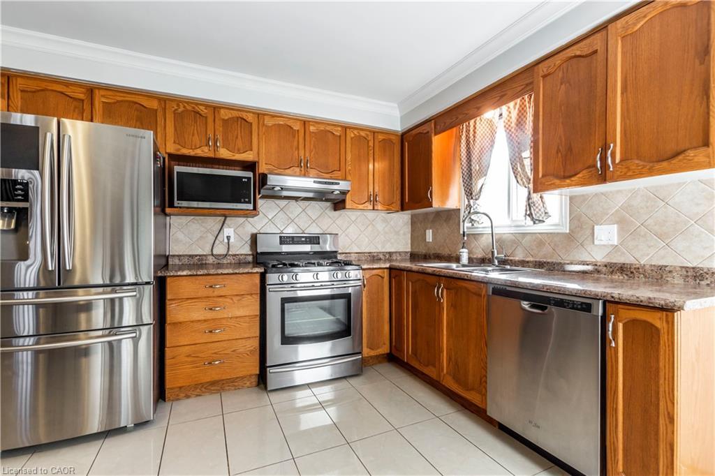 15 Gilcrest Street, Hamilton, ON - Indoor Photo Showing Kitchen With Stainless Steel Kitchen With Double Sink