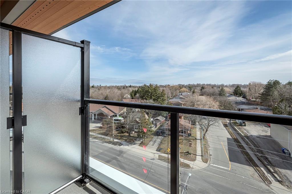 616-312 Erb Street W, Waterloo, ON - Outdoor With Balcony With View