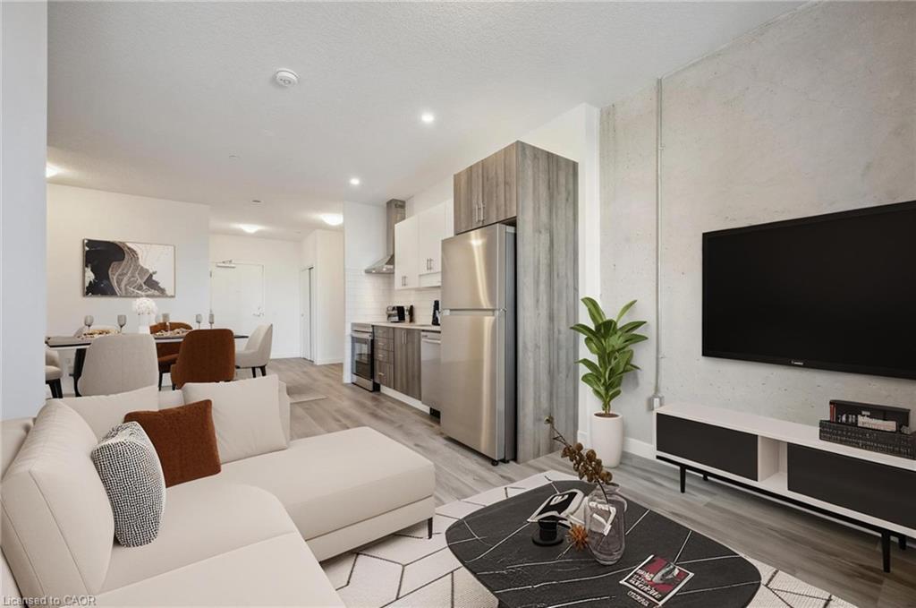 1106-1438 Highland Road W, Kitchener, ON - Indoor Photo Showing Living Room