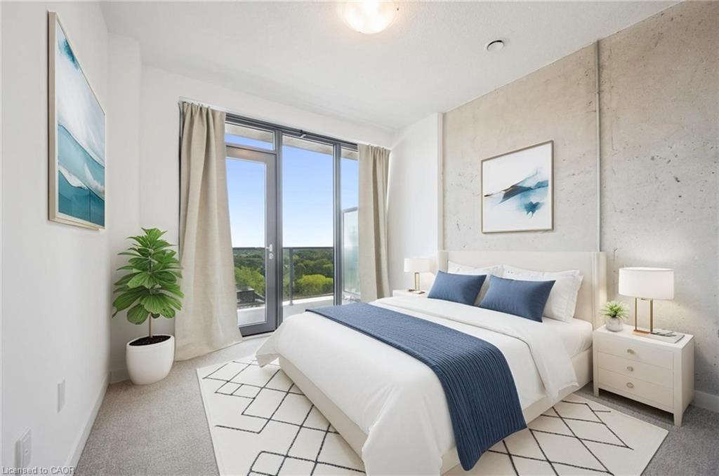 1106-1438 Highland Road W, Kitchener, ON - Indoor Photo Showing Bedroom