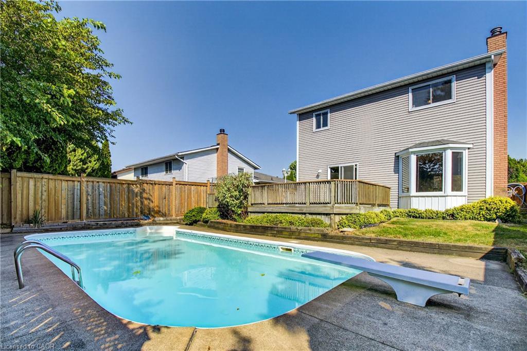 8655 Regan Drive, Niagara Falls, ON - Outdoor With In Ground Pool With Backyard