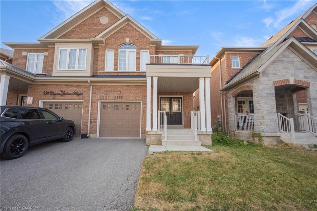 489 Downes Jackson Heights, Milton, ON - Outdoor With Facade