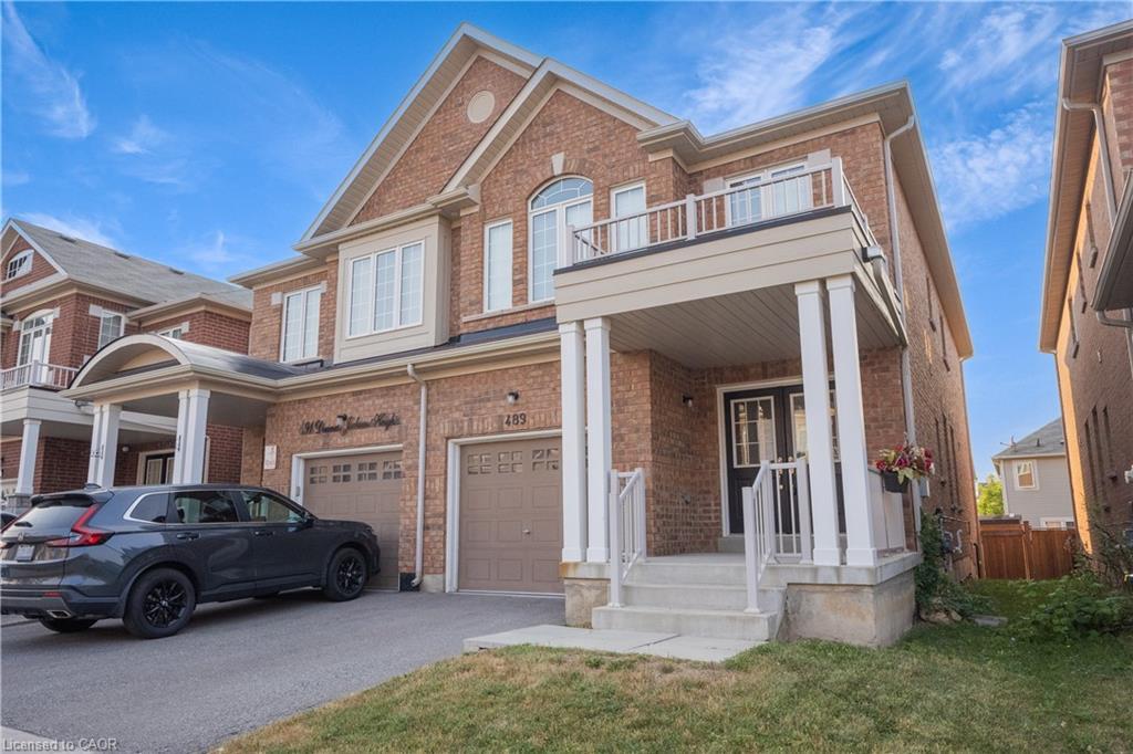 489 Downes Jackson Heights, Milton, ON - Outdoor With Facade
