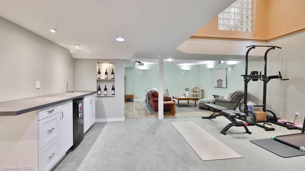 5570 Mcfarren Boulevard, Mississauga, ON - Indoor Photo Showing Gym Room