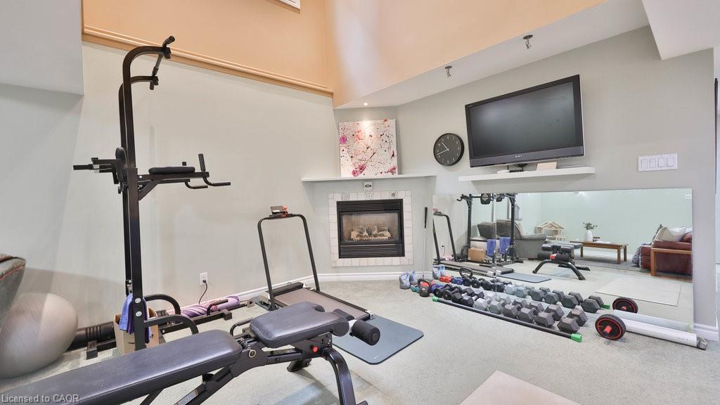 5570 Mcfarren Boulevard, Mississauga, ON - Indoor Photo Showing Gym Room