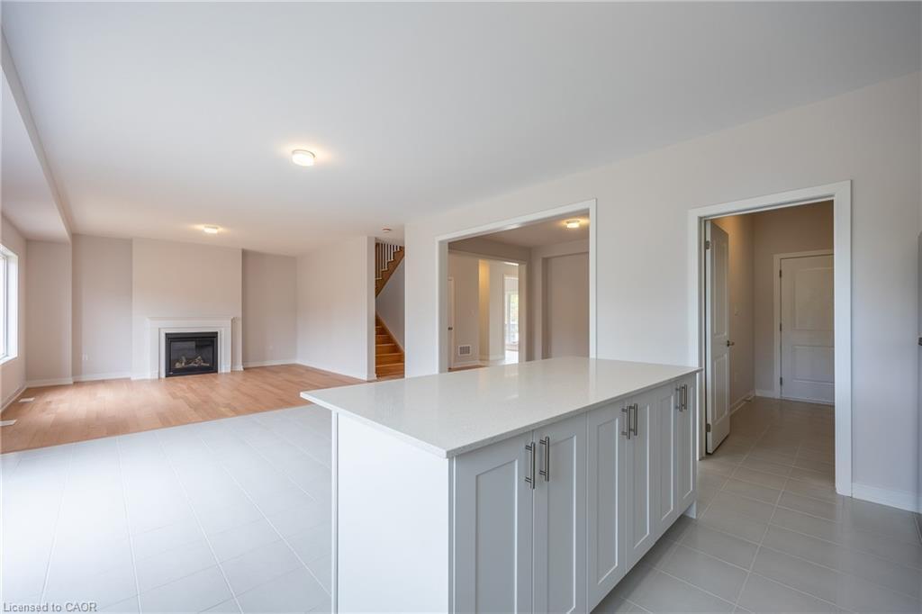 6 Butternut Drive, Simcoe, ON - Indoor With Fireplace