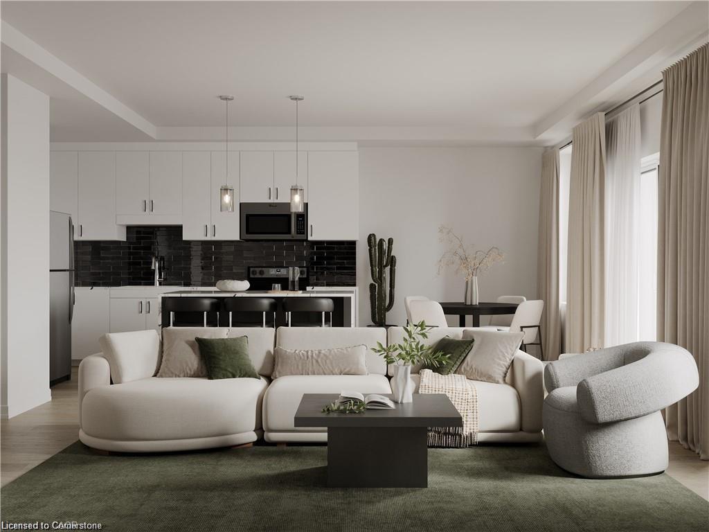 C062-525 Erinbrook Drive, Kitchener, ON - Indoor Photo Showing Living Room