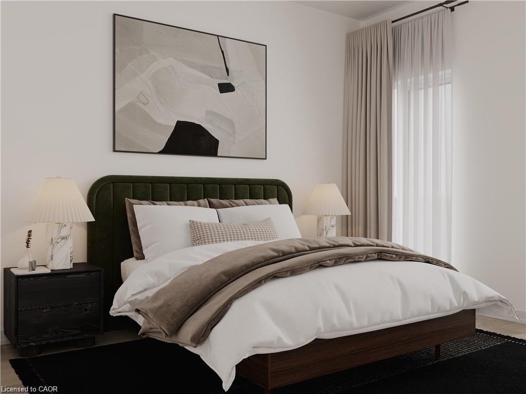 B039-525 Erinbrook Drive, Kitchener, ON - Indoor Photo Showing Bedroom