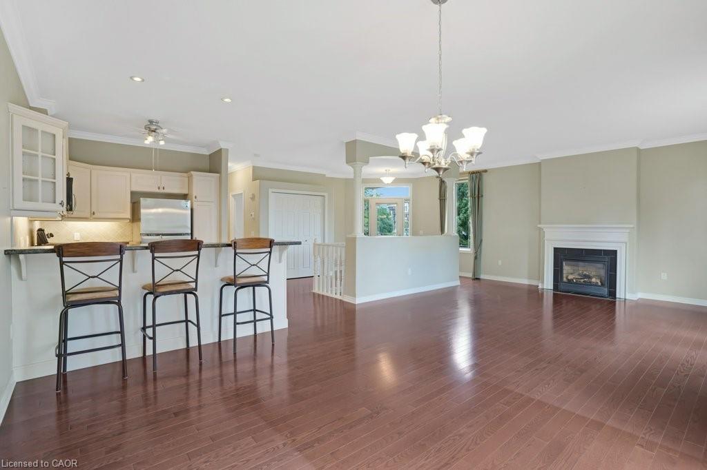 99-20 Isherwood Avenue, Cambridge, ON - Indoor Photo Showing Other Room With Fireplace
