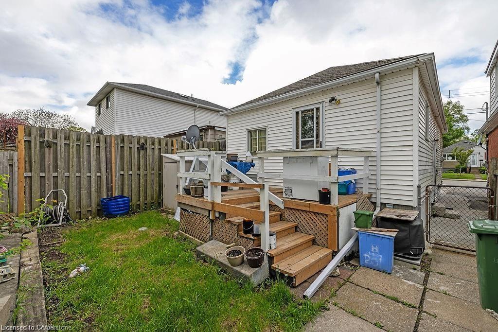 201 East 23Rd. Street, Hamilton, ON - Outdoor With Deck Patio Veranda With Exterior