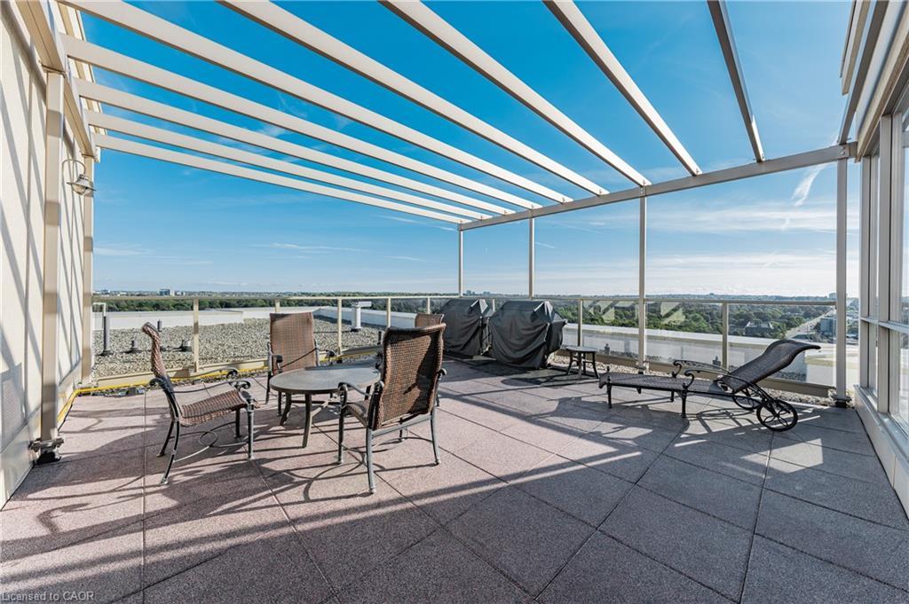 706-223 Erb Street W, Waterloo, ON - Outdoor With Deck Patio Veranda With View