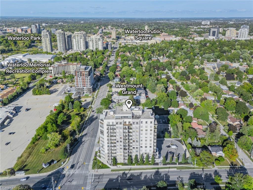 706-223 Erb Street W, Waterloo, ON - Outdoor With View