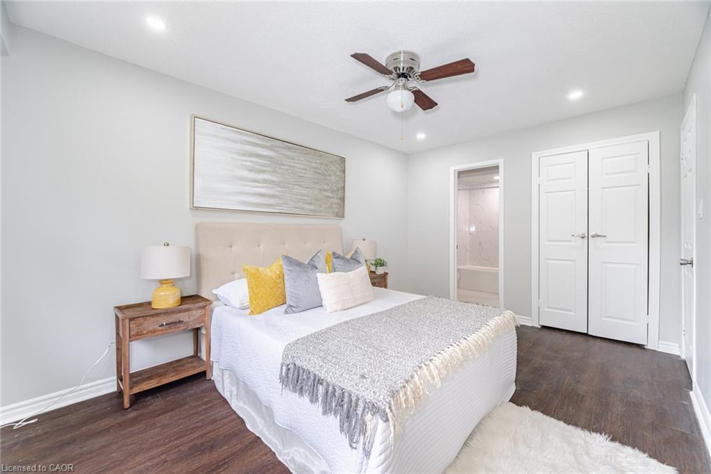 65-3525 Brandon Gate Drive, Mississauga, ON - Indoor Photo Showing Bedroom