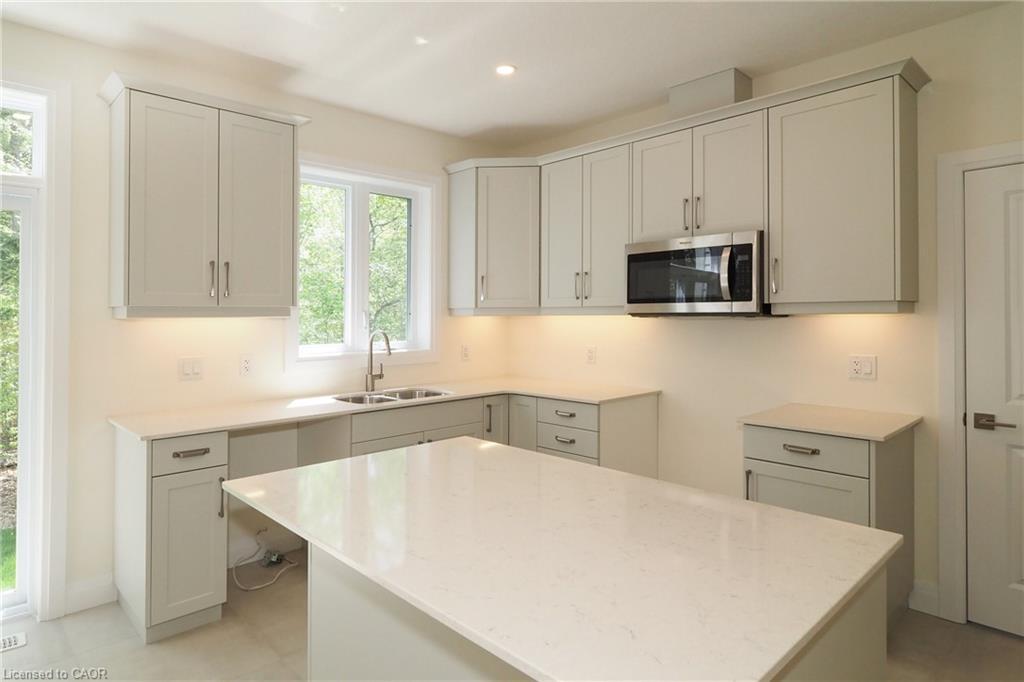 220 Jeffrey Place, Kitchener, ON - Indoor Photo Showing Kitchen With Double Sink