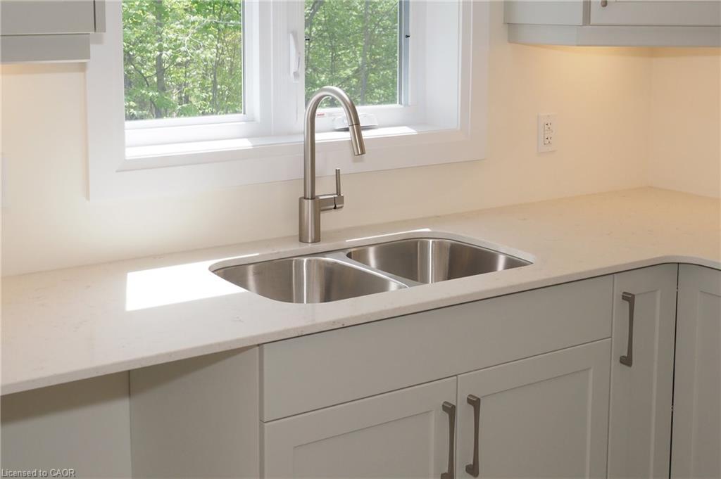 220 Jeffrey Place, Kitchener, ON - Indoor Photo Showing Kitchen With Double Sink