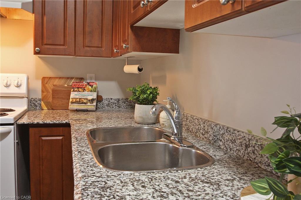 309-135 James Street S, Hamilton, ON - Indoor Photo Showing Kitchen With Double Sink