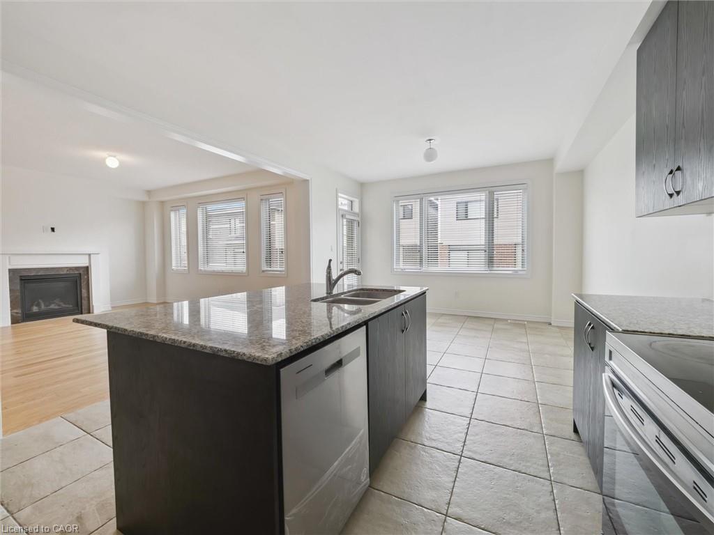 6 Bannister Road, Barrie, ON - Indoor Photo Showing Kitchen With Double Sink