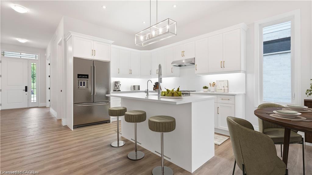 255 Ladyslipper Drive, Waterloo, ON - Indoor Photo Showing Kitchen