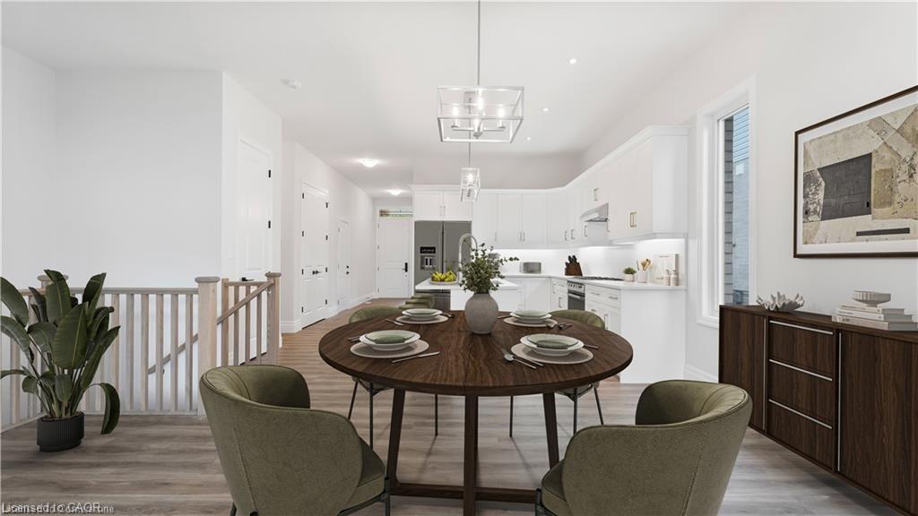 255 Ladyslipper Drive, Waterloo, ON - Indoor Photo Showing Dining Room